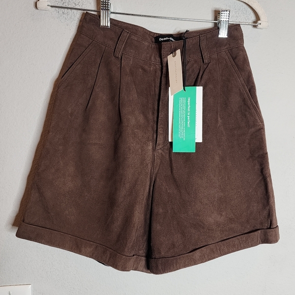 NWT Deadwood Suzy Brown Suede Leather 5